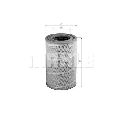 Filtro aria MAHLE ORIGINAL LX 612