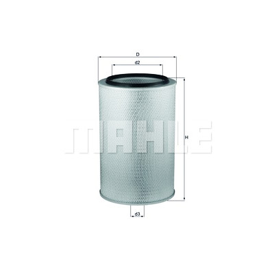 Filtro aria MAHLE ORIGINAL LX 626