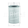 Filtro aria MAHLE ORIGINAL LX 713