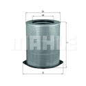 Filtro aria MAHLE ORIGINAL LX 832