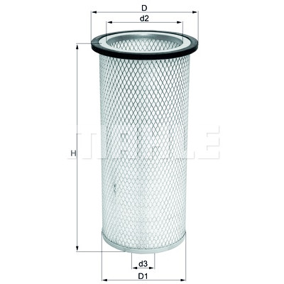 Filtro aria secondaria