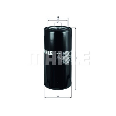 Filtro olio MAHLE ORIGINAL OC 484