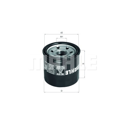 Filtro olio MAHLE ORIGINAL OC 574