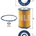 Filtro olio MAHLE ORIGINAL OX 1158D