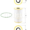 Filtro olio MAHLE ORIGINAL OX 1185D