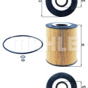 Filtro olio MAHLE ORIGINAL OX 146D