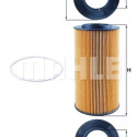 Filtro olio MAHLE ORIGINAL OX 434D