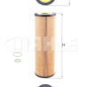 Filtro olio MAHLE ORIGINAL OX 562D