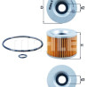 Filtro olio MAHLE ORIGINAL OX 61D