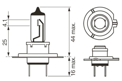 Lampada BOSCH 1 987 302 471