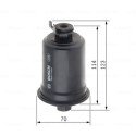 Filtro carburante BOSCH 0 986 450 123