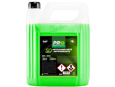 Antigelo liquido 50% verde 5L