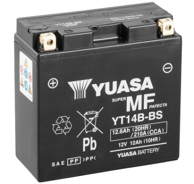 Batteria di avviamento YUASA YT14B-BS