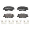 Set di 4 pastiglie freno BREMBO P 30 106