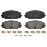 Set di 4 pastiglie freno BREMBO P 85 176