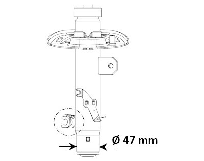 Ammortizzatore KYB 3338013
