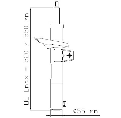 Ammortizzatore KYB 3358015