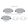 Pastiglie freno TEXTAR 2213901