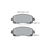 Pastiglie freno TEXTAR 2280001
