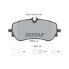 Pastiglie freno TEXTAR 2280201
