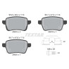Pastiglie freno TEXTAR 2581802