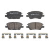 Set di 4 pastiglie freno BREMBO P 10 073