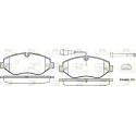 Set di 4 pastiglie freno ROADHOUSE 21245.02
