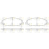 Set di 4 pastiglie freno ROADHOUSE 21334.02