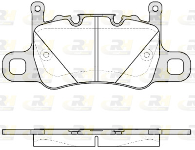 Set di 4 pastiglie freno ROADHOUSE 21598.00