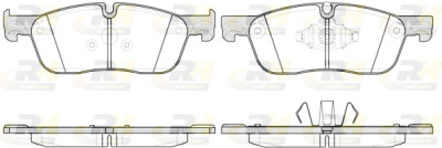 Set di 4 pastiglie freno ROADHOUSE 21633.10