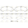 Set di 4 pastiglie freno ROADHOUSE 21646.01