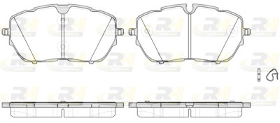 Set di 4 pastiglie freno ROADHOUSE 21654.00