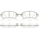 Set di 4 pastiglie freno ROADHOUSE 21656.04