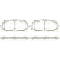 Set di 4 pastiglie freno ROADHOUSE 21667.00