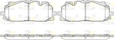 Set di 4 pastiglie freno ROADHOUSE 21667.00