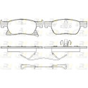 Set di 4 pastiglie freno ROADHOUSE 21681.02