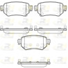 Set di 4 pastiglie freno ROADHOUSE 21682.02
