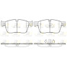 Set di 4 pastiglie freno ROADHOUSE 21683.00