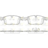Set di 4 pastiglie freno ROADHOUSE 21689.00
