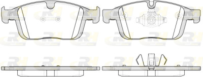 Set di 4 pastiglie freno ROADHOUSE 21689.00