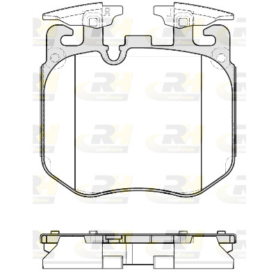Set di 4 pastiglie freno ROADHOUSE 21690.00