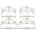 Set di 4 pastiglie freno ROADHOUSE 21691.00