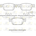 Set di 4 pastiglie freno ROADHOUSE 21692.01