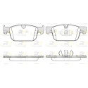 Set di 4 pastiglie freno ROADHOUSE 21692.10