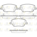 Set di 4 pastiglie freno ROADHOUSE 21695.02