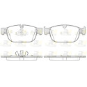 Set di 4 pastiglie freno ROADHOUSE 21696.00