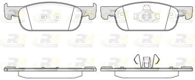 Set di 4 pastiglie freno ROADHOUSE 21718.00