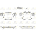Set di 4 pastiglie freno ROADHOUSE 21722.02
