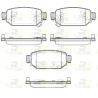 Set di 4 pastiglie freno ROADHOUSE 21731.02