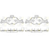 Set di 4 pastiglie freno ROADHOUSE 21740.00